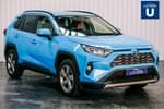 2019 Toyota RAV4 Estate 2.5 VVT-i Hybrid Design 5dr CVT in Metallic - Obsidian blue at Listers U Solihull