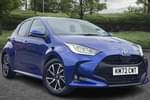 2022 Toyota Yaris Hatchback 1.5 Hybrid Design 5dr CVT in Blue at Listers Toyota Nuneaton