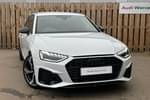 2024 Audi A4 Avant 35 TFSI Black Edition 5dr S Tronic in Glacier White Metallic at Worcester Audi