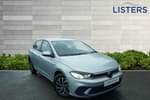 2023 Volkswagen Polo Hatchback 1.0 TSI Life 5dr in Reflex silver at Listers Volkswagen Coventry