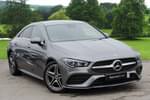 2022 Mercedes-Benz CLA Coupe 180 AMG Line Premium 4dr Tip Auto in mountain grey metallic at Mercedes-Benz of Grimsby