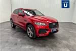 2017 Jaguar F-PACE Diesel Estate 3.0d V6 S 5dr Auto AWD in Metallic - Firenze red at Listers U Solihull