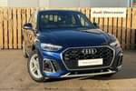 2023 Audi Q5 Estate 45 TFSI Quattro S Line 5dr S Tronic in Navarra blue, metallic at Worcester Audi