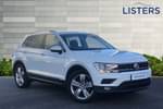 2020 Volkswagen Tiguan Estate 1.5 TSI EVO 150 Match 5dr in Pure white at Listers Volkswagen Stratford-upon-Avon