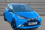 2015 Toyota Aygo Hatchback Special Editions 1.0 VVT-i X-Cite 2 5dr in Cyan Splash at Listers Toyota Bristol (North)