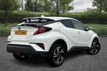 Image two of this 2023 Toyota C-HR Hatchback 1.8 Hybrid Design 5dr CVT in White at Listers Toyota Stratford-upon-Avon