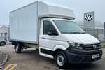 2023 Volkswagen Crafter CR35 LWB Diesel FWD 2.0 TDI 140PS Startline ETG Luton in White at Listers Volkswagen Van Centre Worcestershire