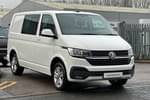 2024 Volkswagen Transporter T32 SWB Diesel 2.0 TDI 150 Highline Kombi Van DSG in Candy White at Listers Volkswagen Van Centre Worcestershire