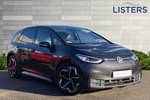 2021 Volkswagen ID.3 Hatchback 150kW Style Pro Performance 58kWh 5dr Auto in Manganese Grey Metallic Black roof at Listers Volkswagen Stratford-upon-Avon