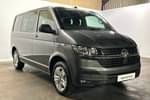 2024 Volkswagen Transporter T32 SWB Diesel 2.0 TDI 110 Highline Kombi Van in Indium Grey at Listers Volkswagen Van Centre Worcestershire