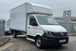 2023 Volkswagen Crafter CR35 LWB Diesel FWD 2.0 TDI 140PS Startline ETG Luton in Candy White at Listers Volkswagen Van Centre Worcestershire