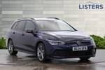 2024 Volkswagen Golf Diesel Estate 2.0 TDI 150 R-Line 5dr DSG in Atlantic Blue at Listers Volkswagen Stratford-upon-Avon