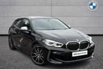 2022 BMW 1 Series Hatchback M135i xDrive 5dr Step Auto in Black Sapphire metallic paint at Listers Boston (BMW)