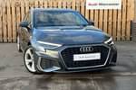 2021 Audi A3 Sportback 35 TFSI S Line 5dr S Tronic in Daytona Grey Pearlescent at Worcester Audi