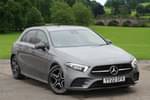 2022 Mercedes-Benz A Class Hatchback Special Editions A180 AMG Line Executive Edition 5dr Auto in Mountain Grey Metallic at Mercedes-Benz of Boston