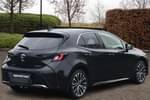 Image two of this 2023 Toyota Corolla Hatchback 1.8 Hybrid Design 5dr CVT (Panoramic Roof) in Black at Listers Toyota Cheltenham