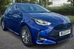 2023 Toyota Yaris Hatchback 1.5 Hybrid Icon 5dr CVT in Blue at Listers Toyota Coventry