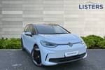 2024 Volkswagen ID.3 Hatchback 150kW Match Pro S 77kWh 5dr Auto in Glacier White at Listers Volkswagen Evesham