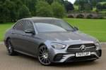 2021 Mercedes-Benz E Class Diesel Saloon E220d AMG Line Night Edition Prem+ 4dr 9G-Tronic in Selenite grey metallic at Mercedes-Benz of Boston