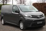 2023 Toyota Proace Medium Electric 100kW Icon 50kWh Van Auto in Grey at Listers Toyota Cheltenham