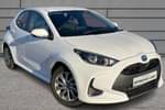 2023 Toyota Yaris Hatchback 1.5 Hybrid Icon 5dr CVT in White at Listers Toyota Bristol (South)