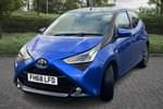 2019 Toyota Aygo Hatchback 1.0 VVT-i X-Clusiv 5dr x-shift in Blue at Listers Toyota Coventry