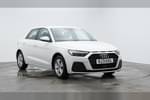 2022 Audi A1 Sportback 25 TFSI Technik 5dr S Tronic in Shell White at Worcester Audi