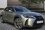 2023 Lexus UX Hatchback 250h 2.0 F-Sport Design 5dr CVT in Silver at Lexus Coventry