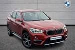 2019 BMW X1 Estate sDrive 20i xLine 5dr Step Auto in Sunset Orange metallic paint at Listers Boston (BMW)