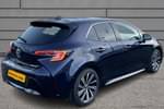 Image two of this 2022 Toyota Corolla Hatchback 1.8 VVT-i Hybrid Design 5dr CVT in Obsidian Blue at Listers Toyota Bristol (South)