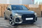 2024 Audi Q3 Estate 35 TFSI Black Edition 5dr S Tronic (20" Alloy) in Chronos grey, metallic at Worcester Audi