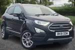 2018 Ford Ecosport Hatchback 1.0 EcoBoost 125 Titanium 5dr in Additional premium paint - Agate Black at Listers Toyota Nuneaton