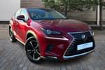 2020 Lexus NX Estate 300h 2.5 5dr CVT (Premium Plus Pack/Pan Roof) in Red at Lexus Cheltenham