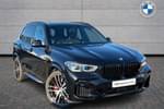 2022 BMW X5 Diesel Estate xDrive40d MHT M Sport 5dr Auto in Black Sapphire metallic paint at Listers Boston (BMW)