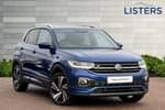 2022 Volkswagen T-Cross Estate 1.5 TSI EVO R-Line 5dr DSG in Reef Blue at Listers Volkswagen Loughborough