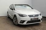 2021 SEAT Ibiza Hatchback 1.0 TSI 110 FR (EZ) 5dr in Nevada White at Listers SEAT Worcester