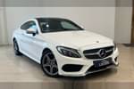 2018 Mercedes-Benz C Class Diesel Coupe C250d AMG Line Premium Plus 2dr Auto in Solid - Polar white at Listers U Northampton