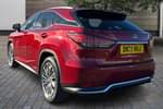 Image two of this 2021 Lexus RX Estate 450h 3.5 Takumi 5dr CVT in Red at Lexus Coventry