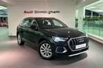 2023 Audi Q3 Estate 35 TFSI Sport 5dr S Tronic in Mythos black, metallic at Birmingham Audi