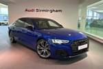 2023 Audi A8 Diesel Saloon 50 TDI Quattro Black Edition 4dr Tiptronic in Ultra Blue, metallic at Birmingham Audi