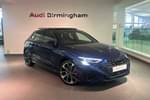 2023 Audi A3 Sportback S3 TFSI Quattro Vorsprung 5dr S Tronic in Navarra blue, metallic at Birmingham Audi