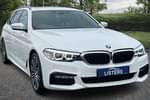 2018 BMW 5 Series Diesel Touring 520d M Sport 5dr Auto in Solid - Alpine white at Listers Toyota Lincoln