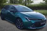 2024 Toyota Corolla Hatchback 2.0 Hybrid Excel 5dr CVT (Bi-tone) in Green at Listers Toyota Boston
