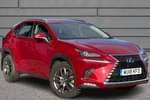 2018 Lexus NX Estate 300h 2.5 Luxury 5dr CVT (Prem Nav/Pan roof) in Red at Lexus Bristol