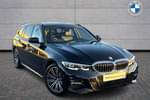 2021 BMW 3 Series Touring 320i M Sport 5dr Step Auto in Black Sapphire metallic paint at Listers Boston (BMW)