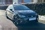 2022 SEAT Ibiza Hatchback 1.0 TSI 110 FR Sport 5dr DSG in Midnight Black at Listers SEAT Worcester