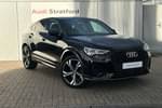 2021 Audi Q3 Sportback Special Editions 35 TFSI Edition 1 5dr S Tronic in Mythos Black Metallic at Stratford Audi