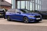 2020 BMW 3 Series Diesel Touring 320d M Sport 5dr Step Auto in Portimao Blue at Listers King's Lynn (BMW)