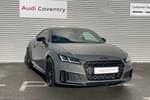 2022 Audi TT Coupe 40 TFSI Black Edition 2dr S Tronic in Chronos Grey Metallic at Coventry Audi