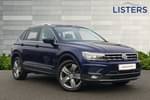 2018 Volkswagen Tiguan Diesel Estate 2.0 TDI 190 4Motion SEL 5dr DSG in Atlantic Blue at Listers Volkswagen Stratford-upon-Avon